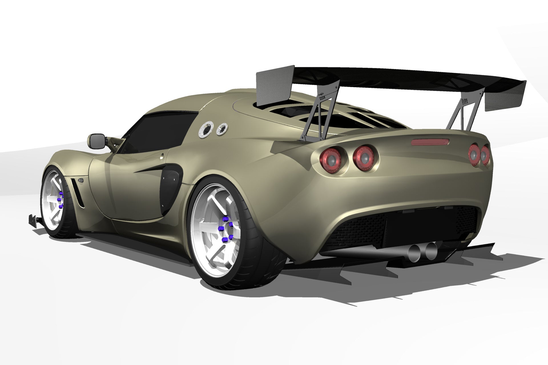 GT Wing – Lotus Exige (Series 2, 2004-2012)