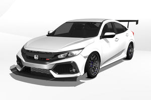 EPSILON+ GT Wing – Honda Civic Si Sedan (FC1, 2017-2021)