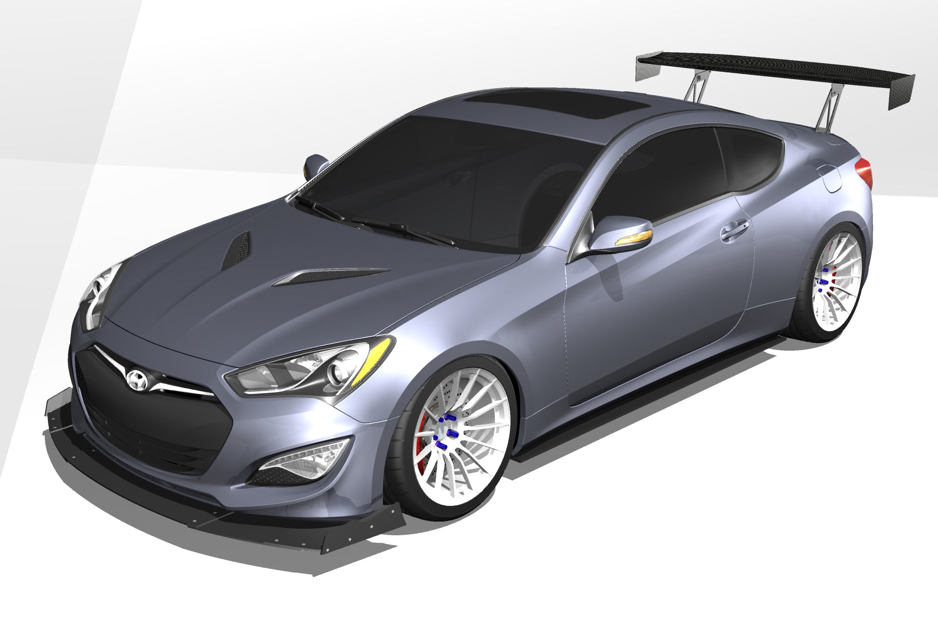 GT Wing – Hyundai Genesis Coupe (BK, 2010-2016)