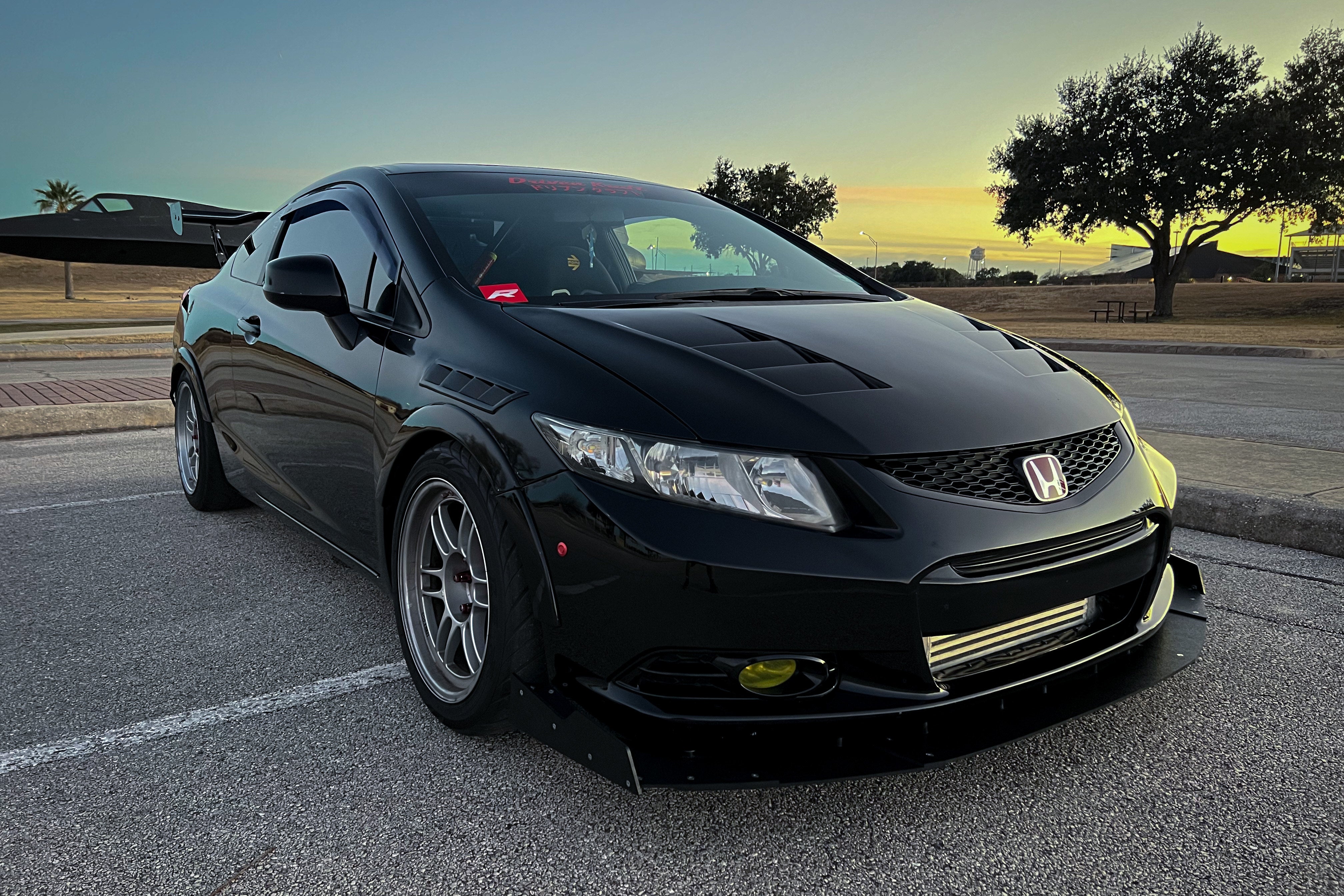 Front Splitter –  Honda Civic Si Coupe (FG4, 2012-2013)