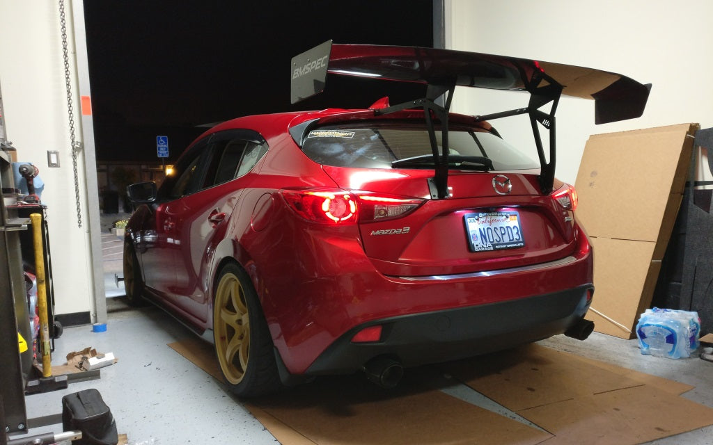 GT Wing – Mazda3 Gen3 Hatchback (BM/BN, 2014-2018)