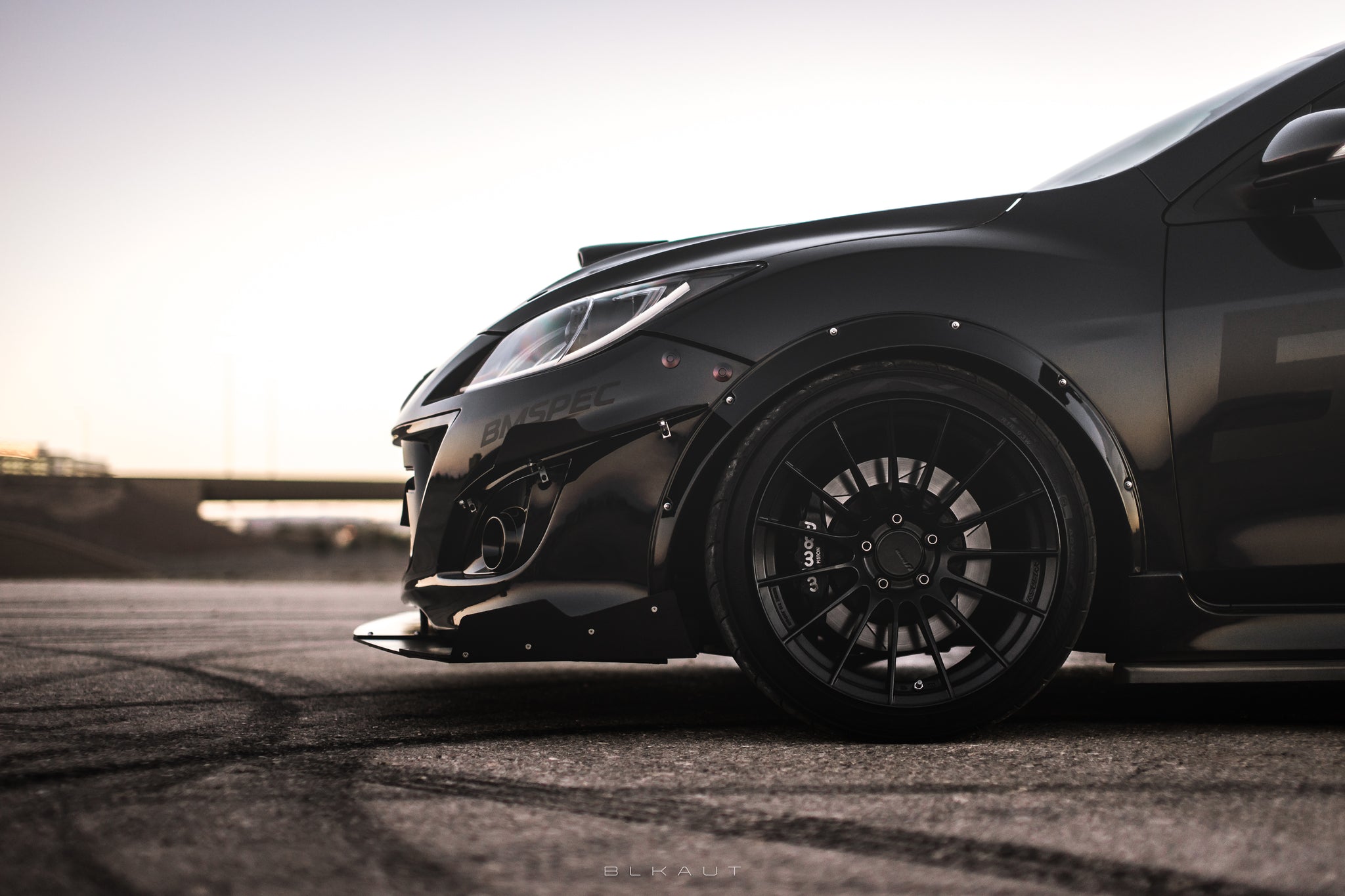 EPSILON+ Front Splitter –  Mazdaspeed3 Gen2 (BL, 2010-2013)