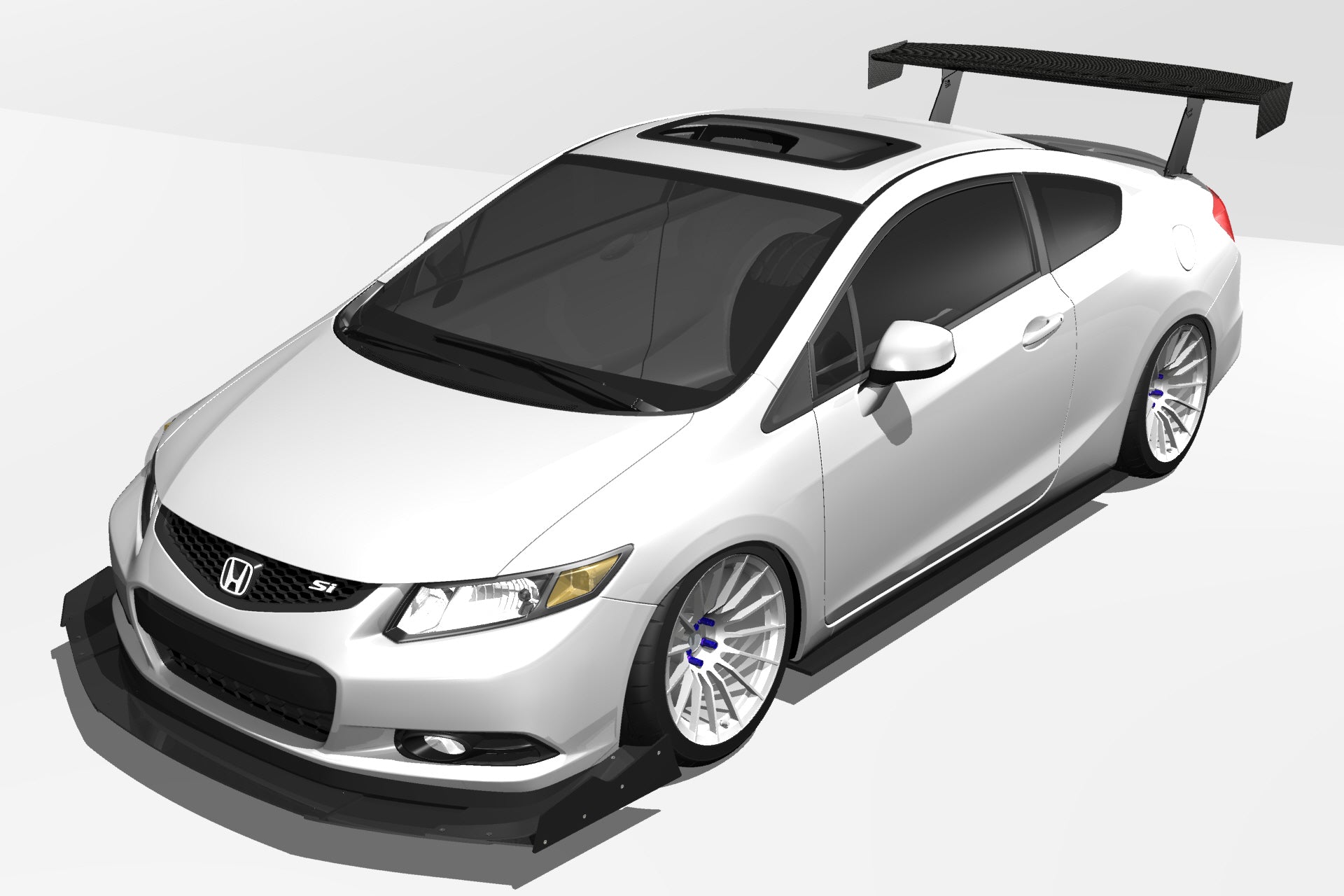 GT Wing – Honda Civic  (FG4, 2012-2015)