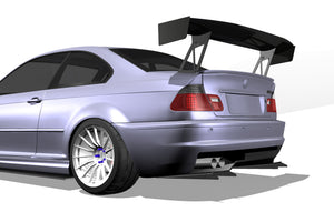 EPSILON+ GT Wing – BMW 3 Series/M3 Coupe (E46, 2000-2006)