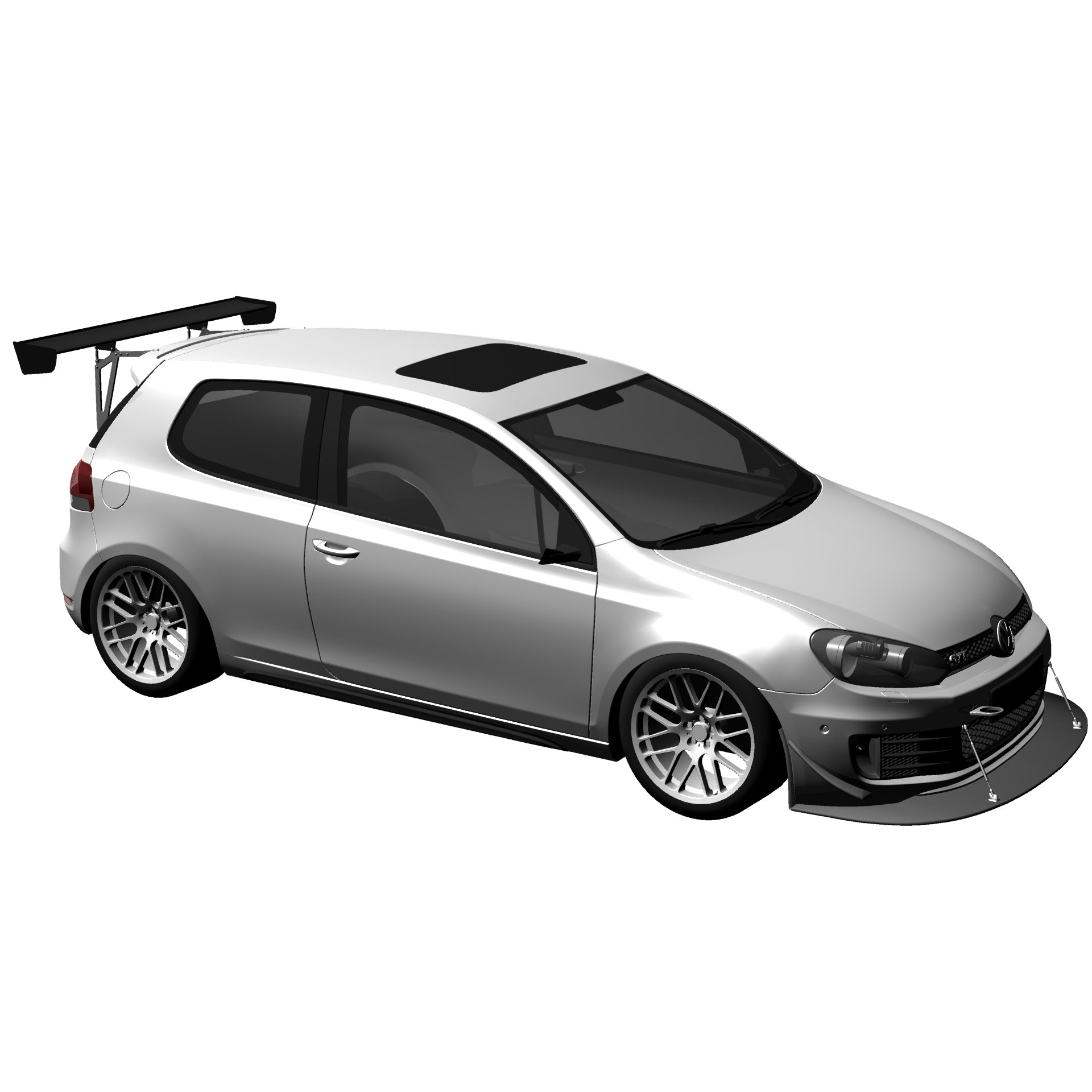 GT Wing – Volkswagen Golf (Mk6, 2010-2014)