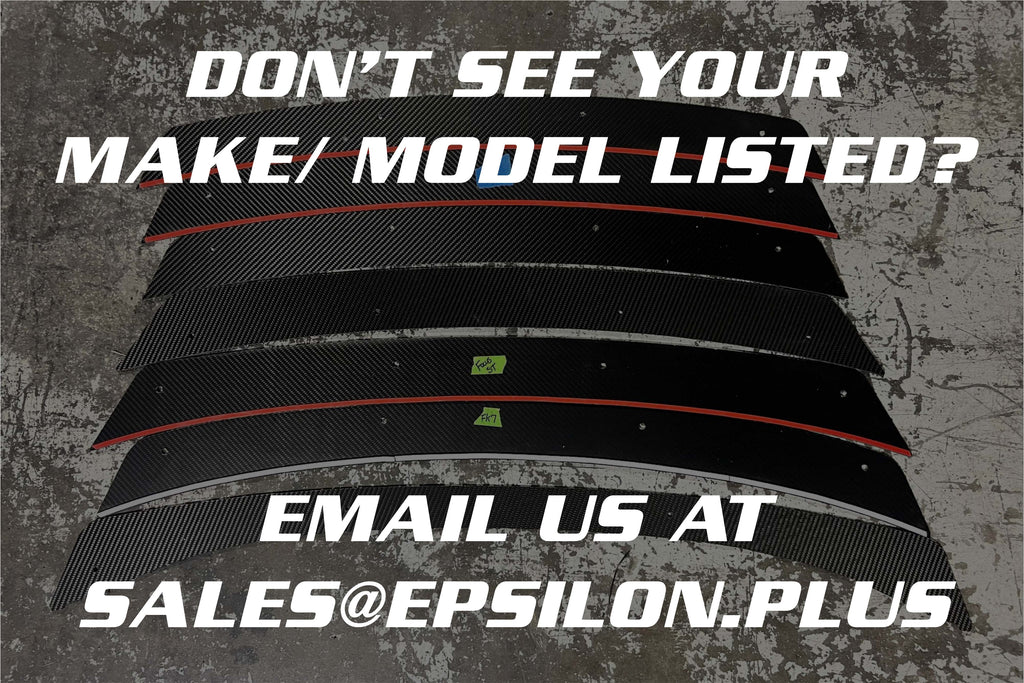 *EPSILON+ Spoiler Extension – Don't see your make/model? Request it here!