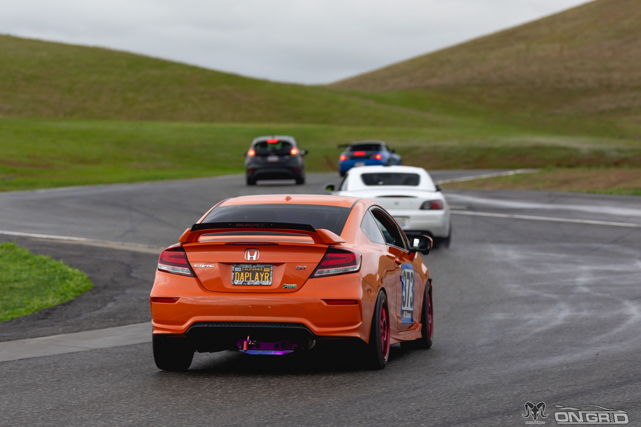 Rear spoiler extension for Honda Civic Si Coupe (Kouki FG4, 2014-2015)
