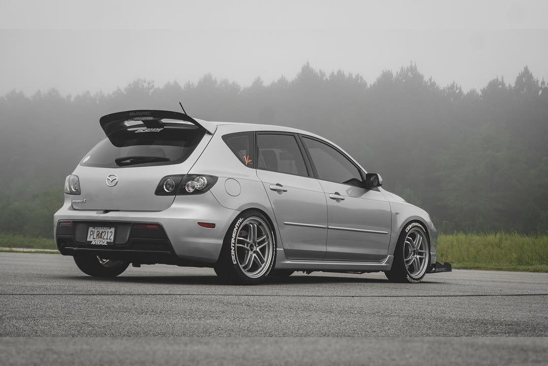 Rear spoiler extension for Mazdaspeed3 Gen1 (BK, 2007-2009)
