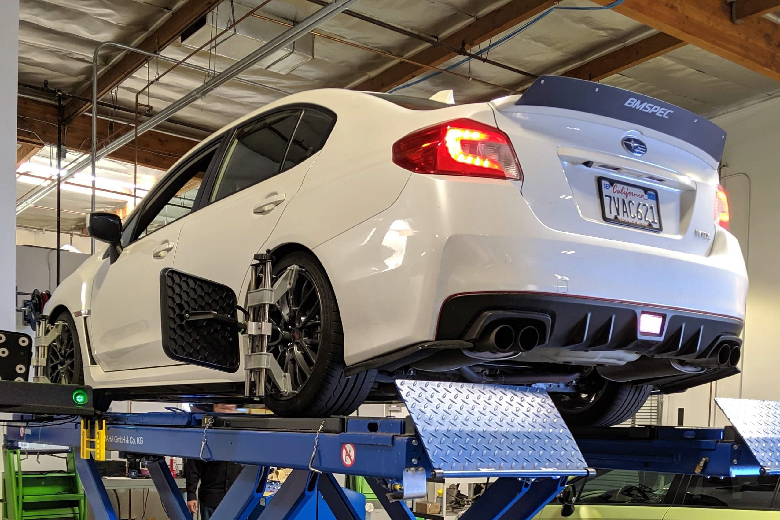 Rear spoiler extension for Subaru WRX (VA, 2015-2021)